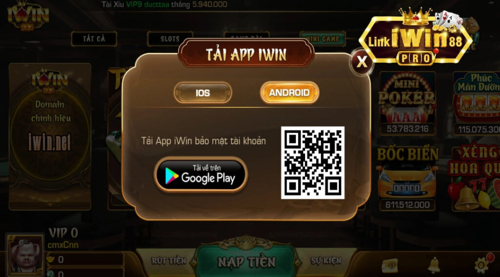 Hướng dẫn tải game Iwin Club để chơi mượt